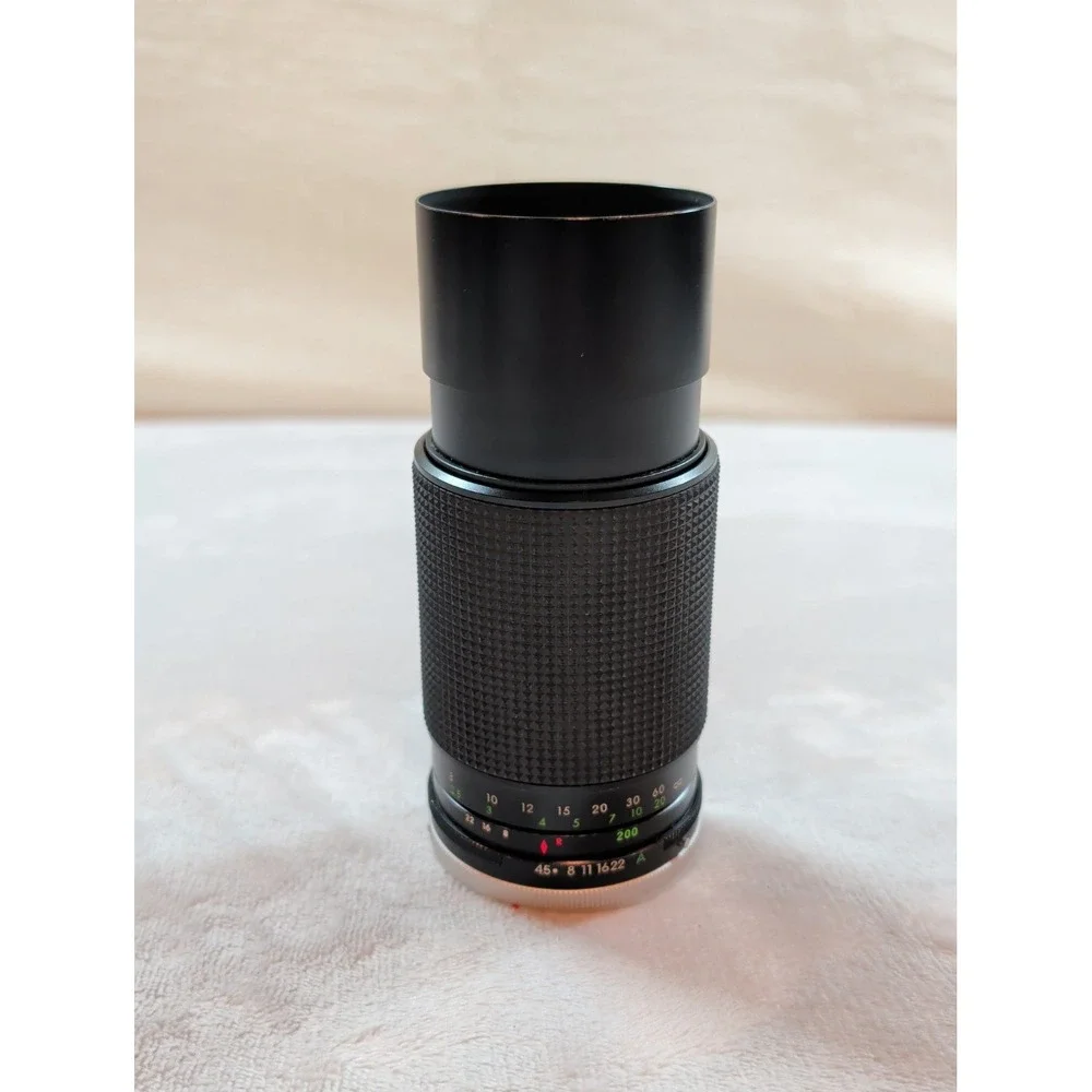 PMZ 280 Multi-Coated 80-200mm f4.5 Zoom Lens for Canon FD Mount‎ Vintage Camera